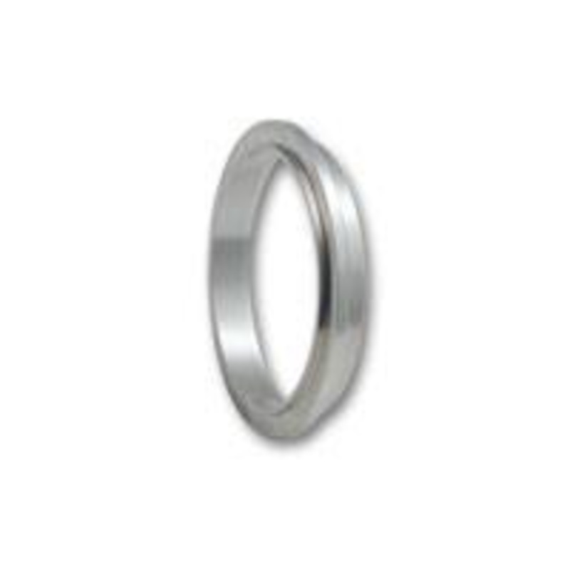 T304 SS 3" Vband Turbo Outlet Flange for PTE Medium Frame Turbo by Vibrant Performance