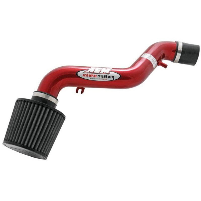 AEM Red Short Ram Intake System | 1988-1991 Honda Civic (22-400R)