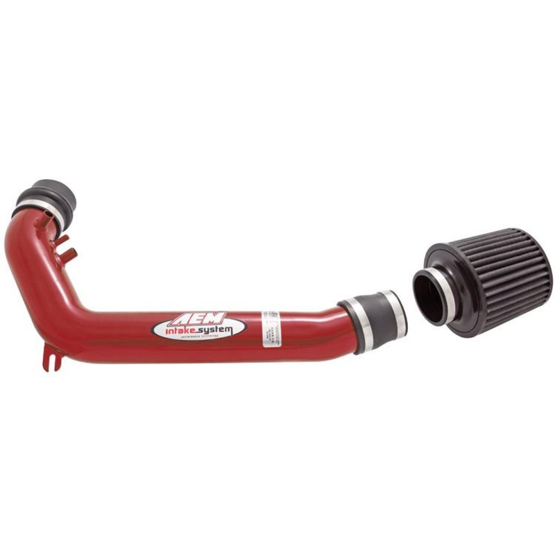 AEM Red Short Ram Intake System | 1991-1994 Nissan 240SX 2.4L (22-440R)