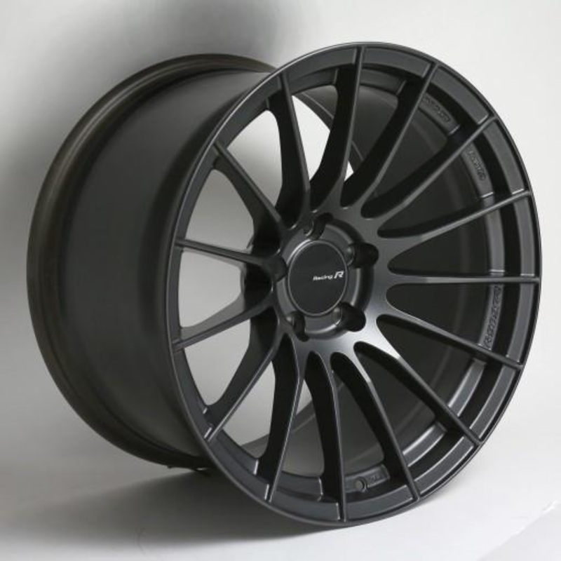 RS05-RR 18x9.5 22mm Offset 5x120 Bolt Pattern 72.5 Bore Matte Gunmetal Wheel by Enkei