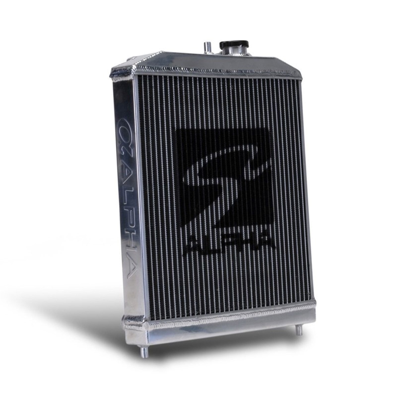 Skunk2 Alpha Series Half Size Dual Core Radiator (Manual Trans) | 1992-2000 Honda Civic (349-05-2000)