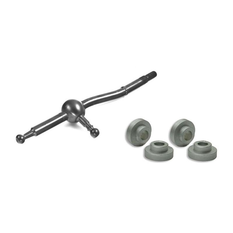 Torque Solution Short Shifter and Base Bushing Combo | 2008-2015 Mitsubishi Evo X (TS-SS-005c)