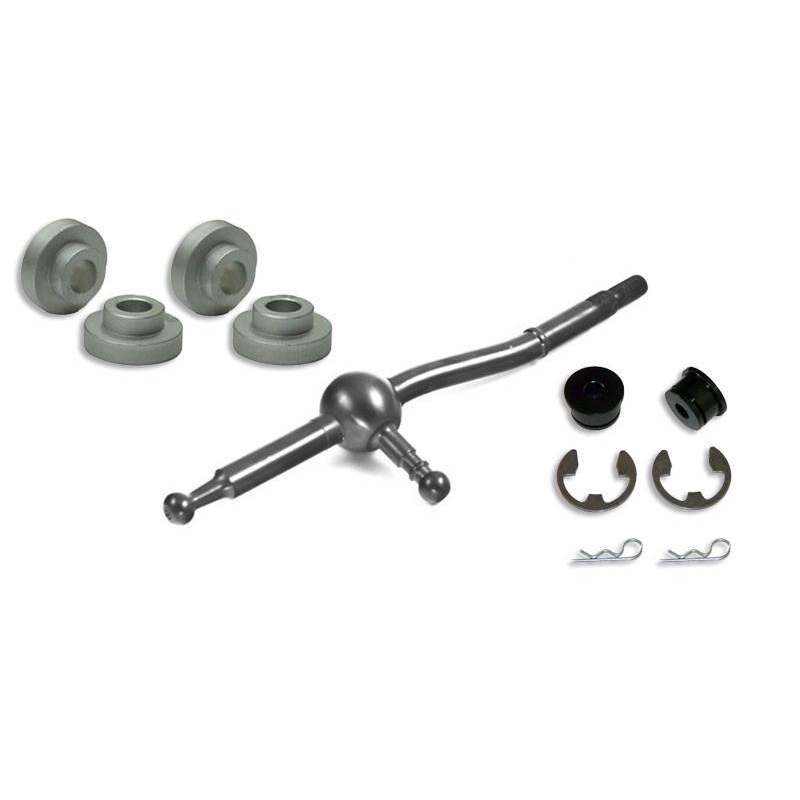Torque Solution Short Shifter, Base, and Shifter Cable Bushing Combo | 2010-2015 Mitsubishi Evo X (TS-SS-005b)