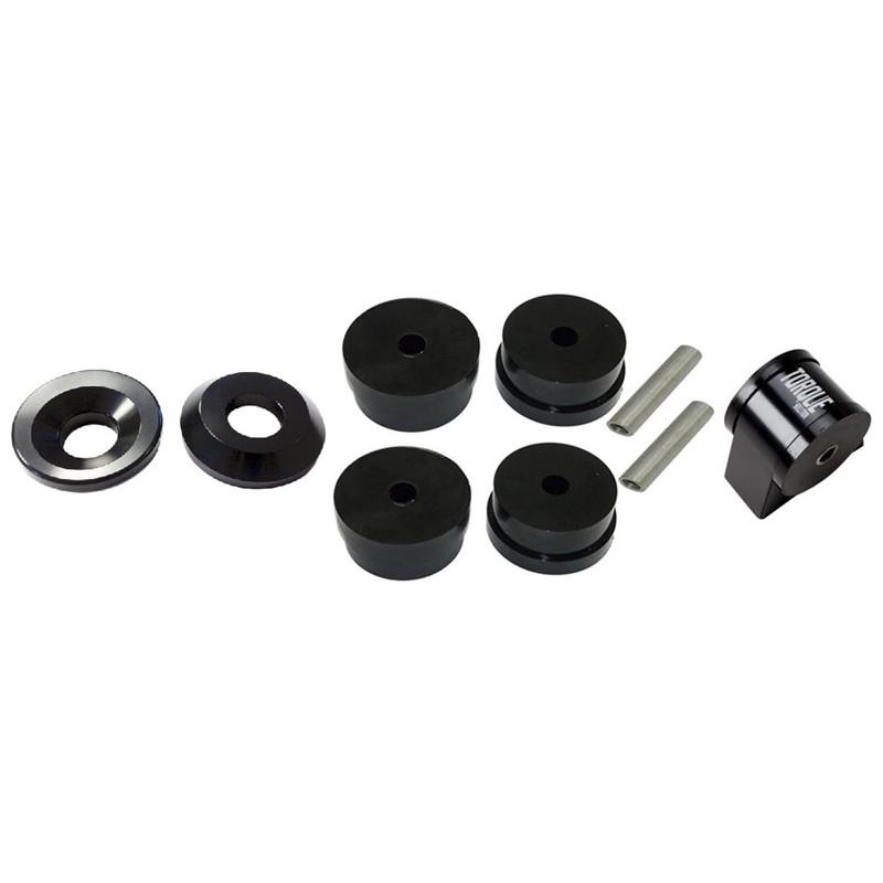 Torque Solution Side/Rear Mount Inserts & Billet Front Engine Mount | 2008-2015 Mitsubishi Evo X (TS-EX-006)