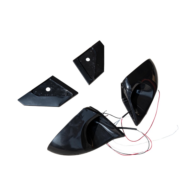 Rexpeed ABS G-Style Mirrors | 2001 - 2007 Mitsubishi Evo (R26)