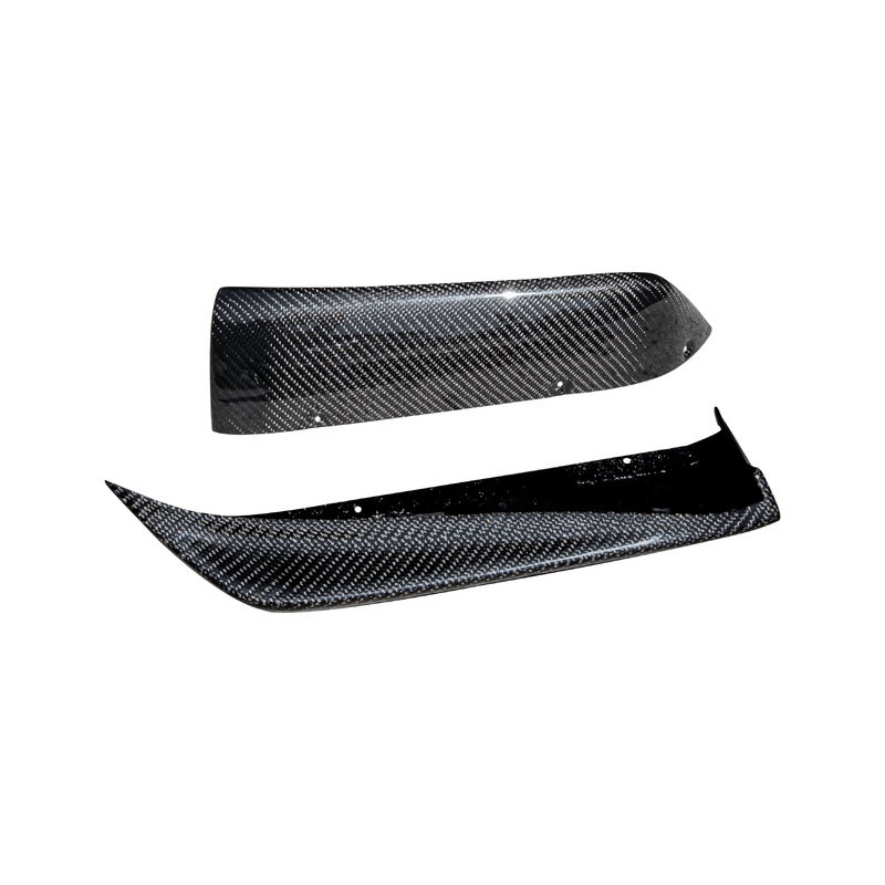 Rexpeed Carbon Rear Bumper Spats | 2008 - 2015 Mitsubishi Evo X (R96)