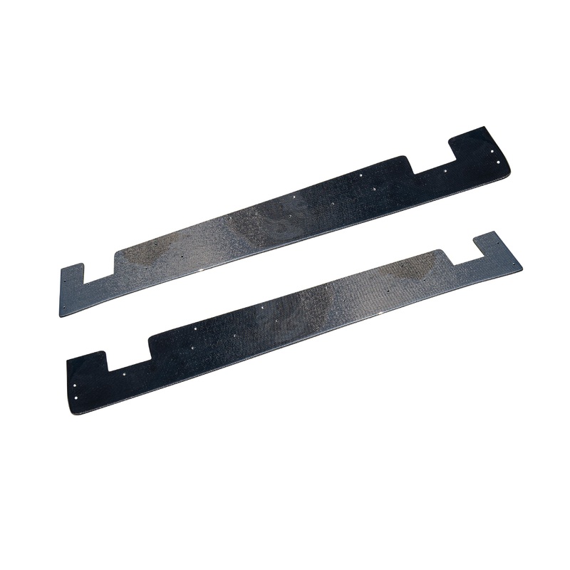 Rexpeed Carbon Side Skirt Extensions | 2008 - 2015 Mitsubishi Evo X (R110)