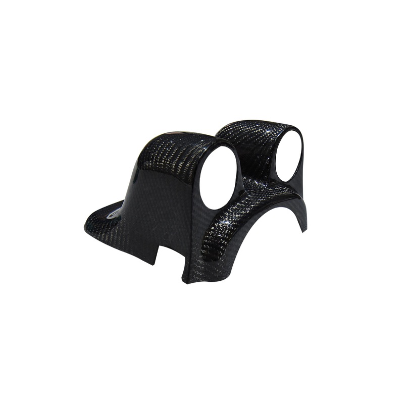 Rexpeed CF Dual Steering Wheel Pod | 2001 - 2007 Mitsubishi Evo (R66)