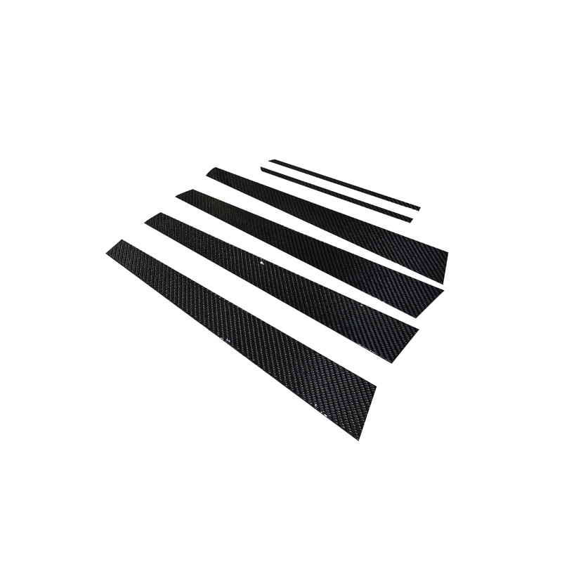 Rexpeed CT9A CF Pillar Trim | 2001 - 2007 Mitsubishi Evo (R35)