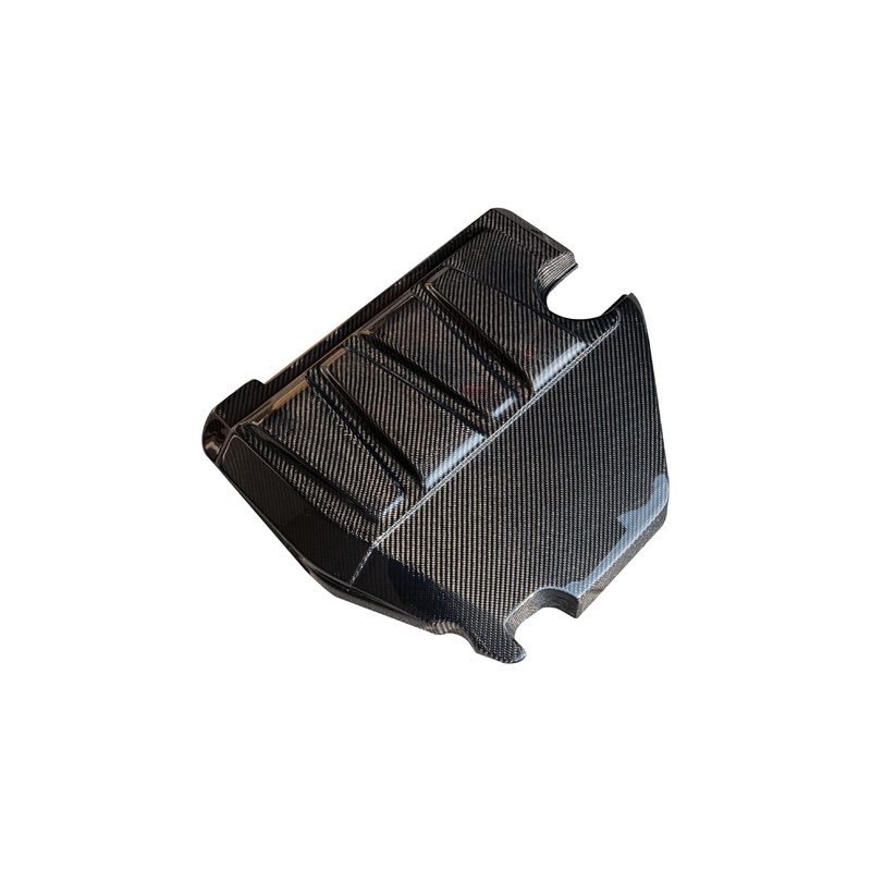 Rexpeed OEM Style Carbon Engine Cover | 2008 - 2015 Mitsubishi Evo X (R181)