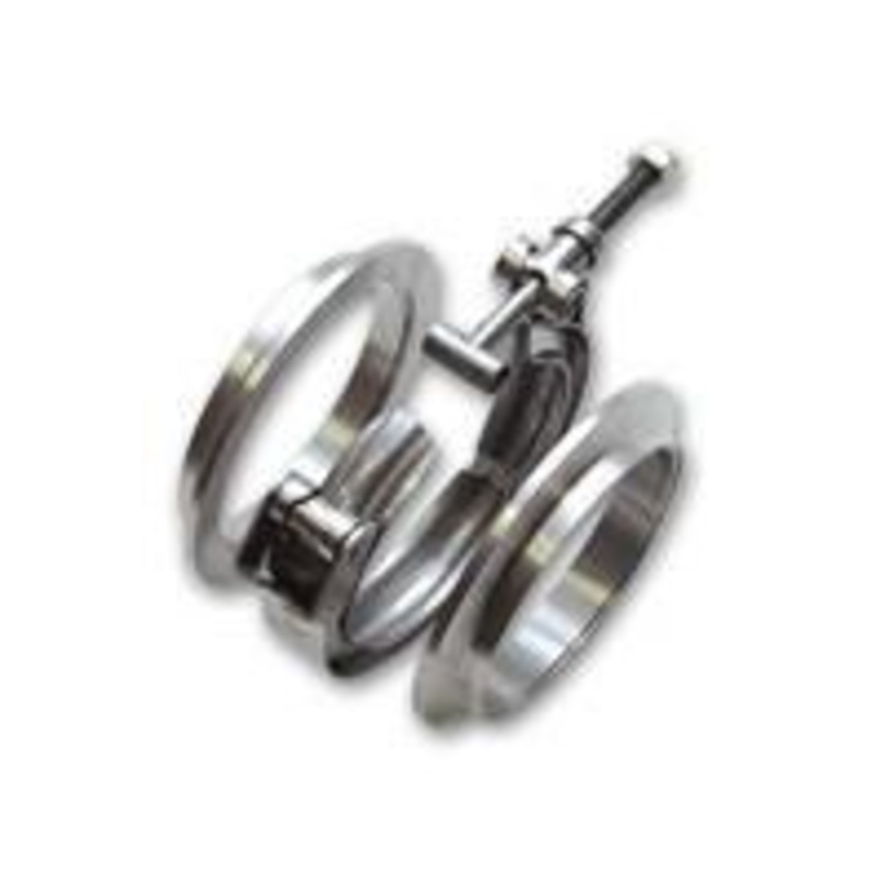 Quick Release V-Band Clamp (for V-Band Flanges up to 4.13" O.D) by Vibrant Performance