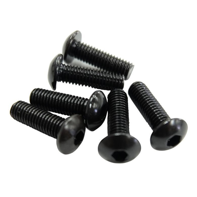 NRG Steering Wheel Screw Kit Upgrade - Black (SWS-100BK)