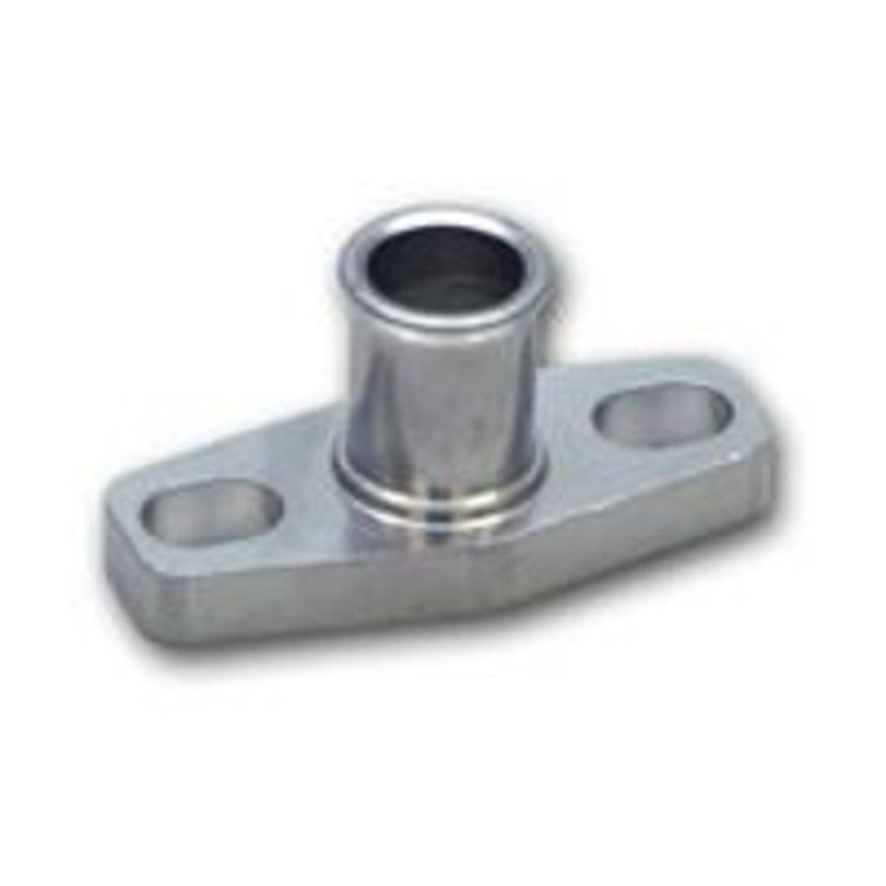 Oil Drain Flange w/ 5/8" OD Male Neck (for T3/T4 and GT40-GT55 Turbos) by Vibrant Performance