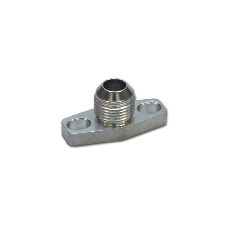 Vibrant Performance Oil Drain Flange w/ integrated -10AN Fitting (for GT15-GT35 Turbos) (2893)