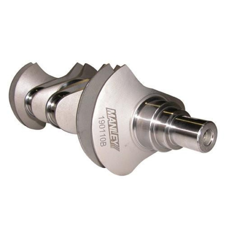 Manley 4340 Billet 88mm Stroke Turbo Tuff Series Crankshaft | Mitsubishi 4G63/4G64 7-Bolt (190100B)