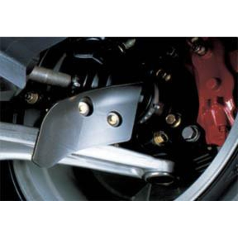 Mitsubishi Brake Cooling Air Guides | 2003-2015 Mitsubishi Evo 8/9/10 (MZ555004EX)