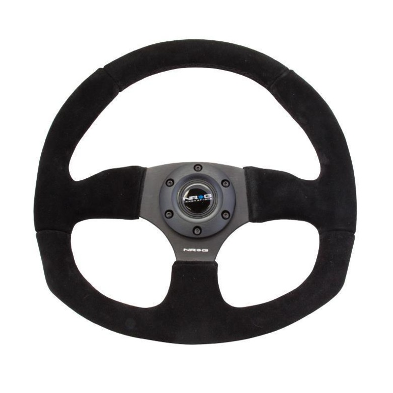 NRG 320mm Sport Suede Steering Wheel Oval