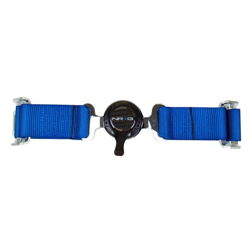 NRG 4 Point Seat Belt Harness / Cam Lock- Blue