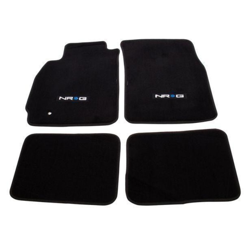 NRG Logo Floor Mats | 2001-2006 Evo 7-9 (FMR-500)