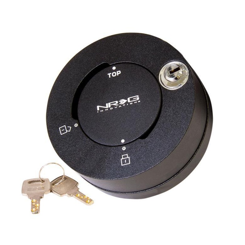 NRG Steering Wheel Quick Lock Matt Black Use w/ Quick Release Kit