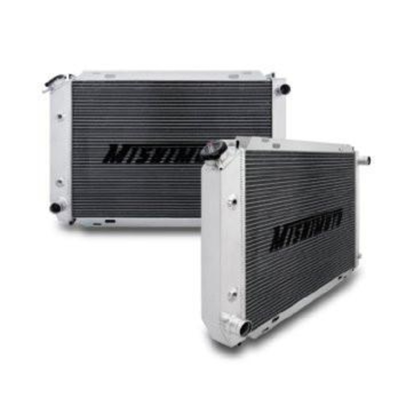 Mishimoto Aluminum Radiator / 79-93 Ford Mustang Dual Pass Racing Radiator, Manual