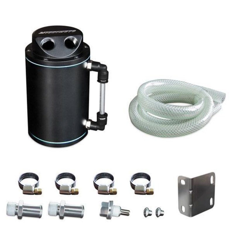 Mishimoto Black Oil Catch Can - 16oz (MMOCC-RB)