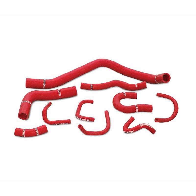 Mishimoto Silicone Radiator Hose Kit / 88-91 Honda Civic Silicone Hose Kit, Red