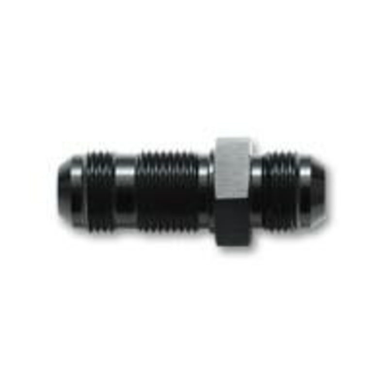 Male Bulkhead Union Fitting; Size: -12 AN by Vibrant Performance
