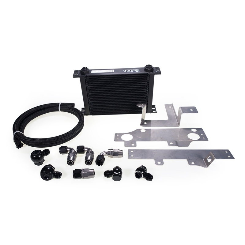 MAP Rev2 Oil Cooler Kit with Mounting Brackets | 2008-2015 Mitsubishi Evo X (EVOX-OCK-LW/SS)