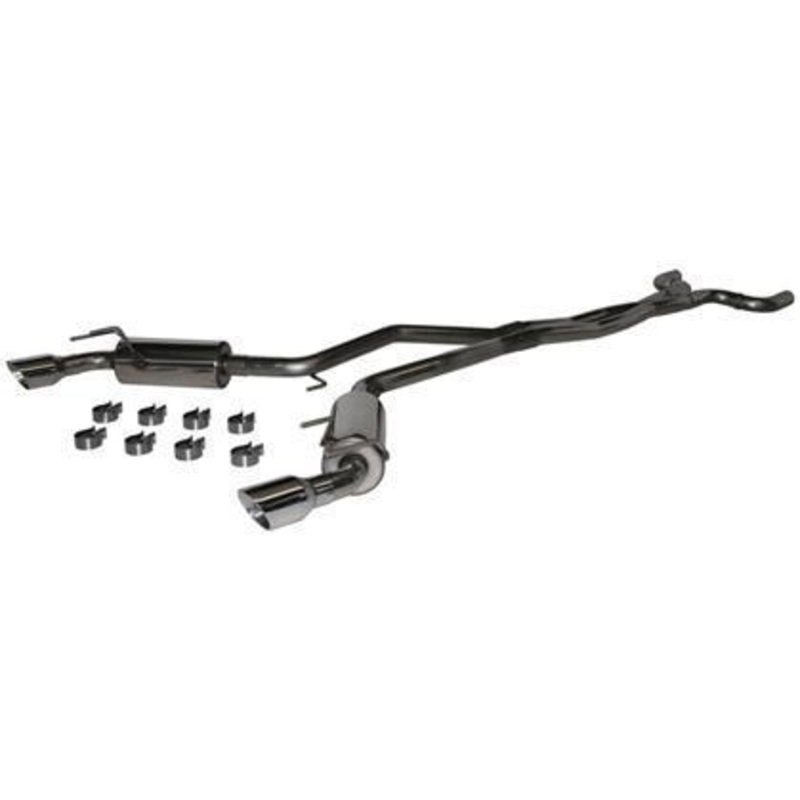 MBRP Dual Cat Back Round Tips (2010-2013 Chev Camaro V6 3.6L) mbrpS7020409