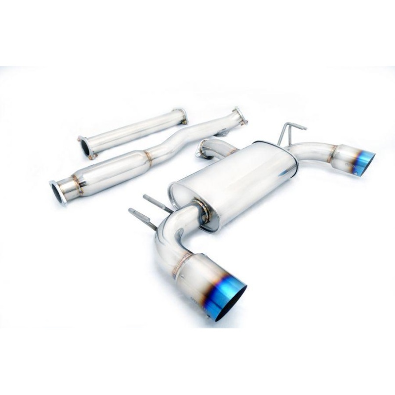 Megan Racing OE-RS Catback Exhaust System | 2008-2015 Mitsubishi Evo X (MR-CBS-MLE08T-OE)