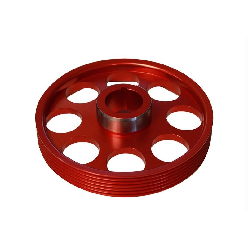 Torque Solution Lightweight Crank Pulley | 2010-2013 Hyundai Genesis Coupe 3.8 (TS-GEN-005R)