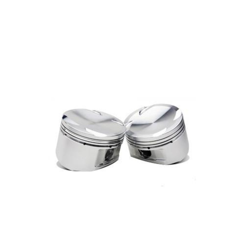 JE Shelf Pistons w/pins, rings and locks (Mitsubishi 4G63T - Evo VIII/IX, 85.5mm Bore, 8.5:1) 297479
