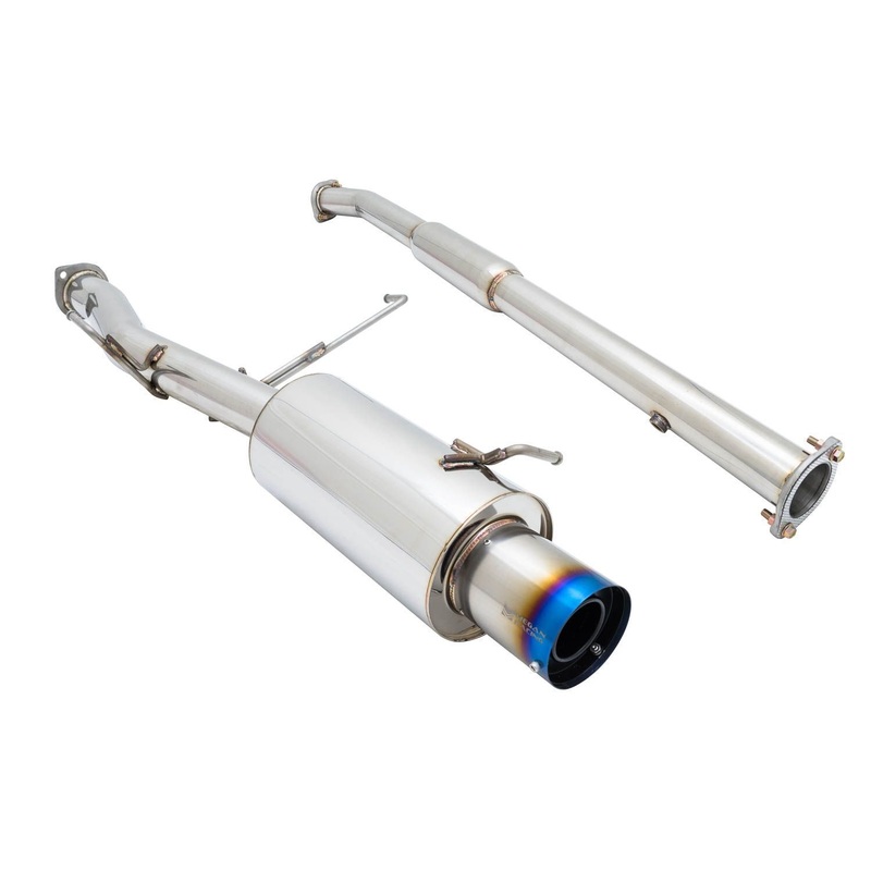 Megan Racing 3" Cat Back Exhaust System | 2003-2006 Mitsubishi Evo 8/9 (MR-CBS-MLE05T-NEW)