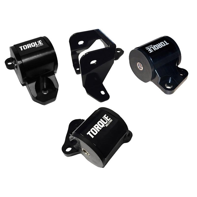 Torque Solution Billet Aluminum 2-Bolt Engine Mount Kit | 1996-2000 Honda Civic (TS-HA-EK2)