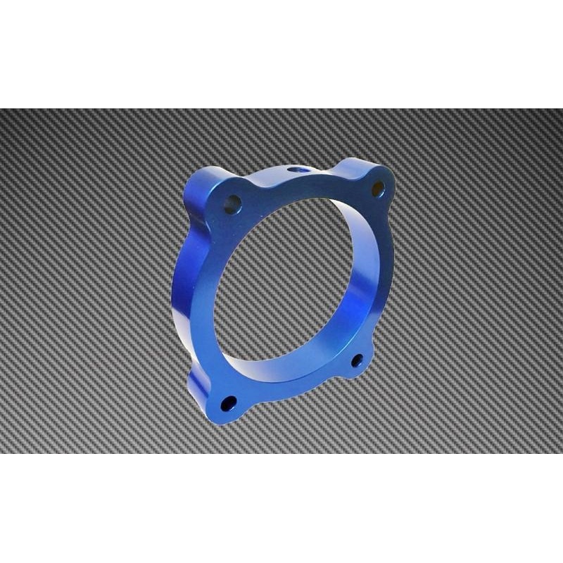 Torque Solution Throttle Body Spacer | 2013-2015 Hyundai Genesis (TS-TBS-021BU)