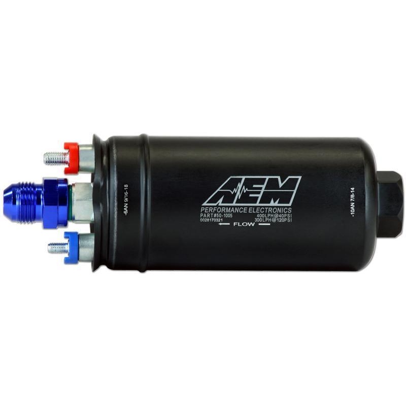 AEM 400lph High Flow In-Line Fuel Pump (50-1005)