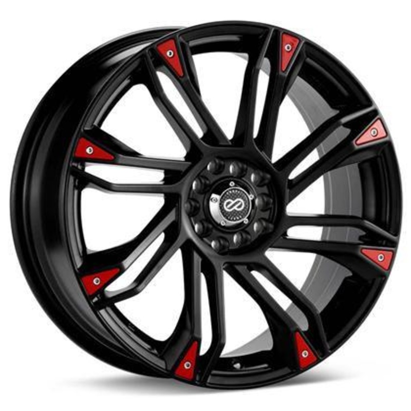 GW8 18x7.5 4x100/+42mm Offset 72.6 Bore Matte Black Wheel by Enkei