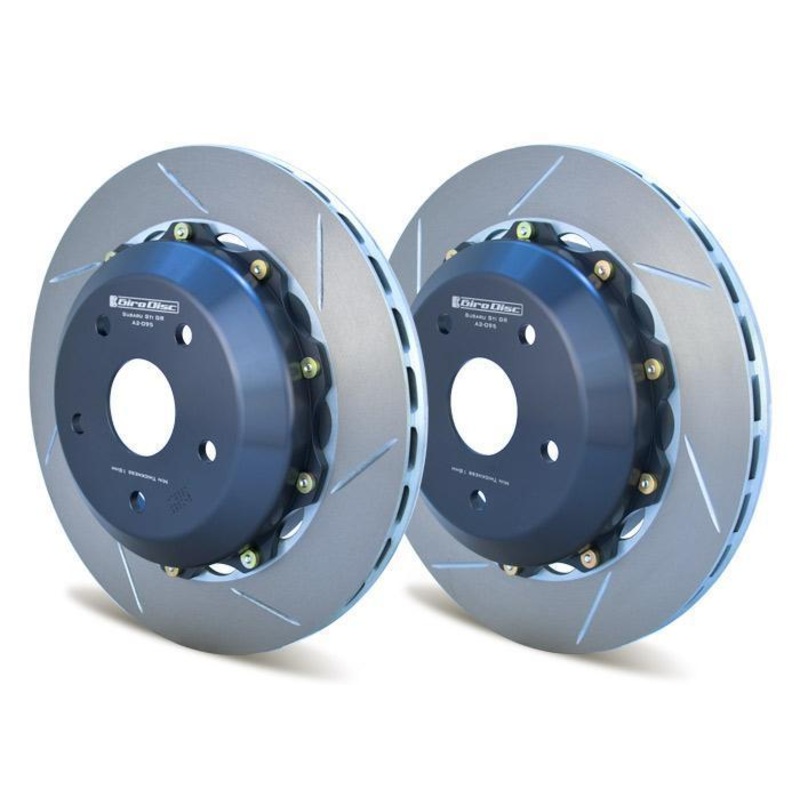Girodisc 2 Piece Floating Rear Rotors | 2008-2017 Subaru STI (A2-095)