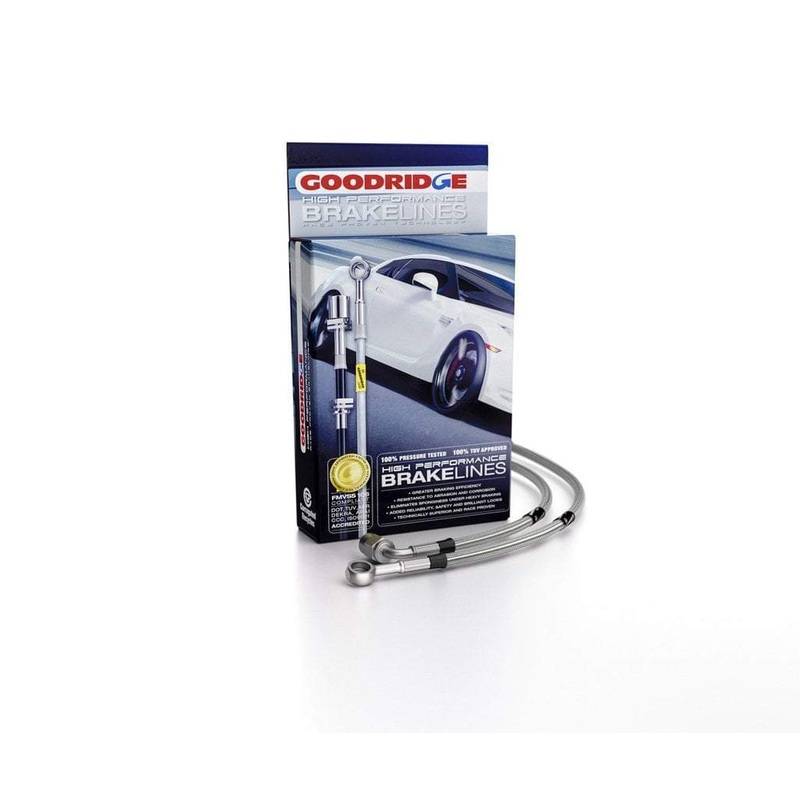 GoodRidge G-Stop Stainless Steel Brake Line Kit | 2003-2006 Mitsubishi Evolution 8/9 (26052)
