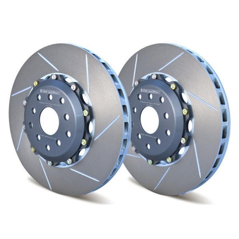 Girodisc Front 2 Piece Floating Rotors | 2004-2017 Subaru WRX STI (A1-007)