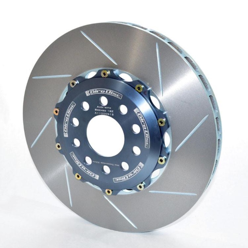 Girodisc Front 2-piece rotors for Audi S4/A6/Allroad with Brembo 6 Piston Caliper